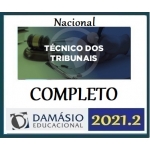 Técnico dos Tribunais - Nacional - Completo (DAMÁSIO 2021.2) TJ, TRT, TRF, TRE, MP, DPU, CGU